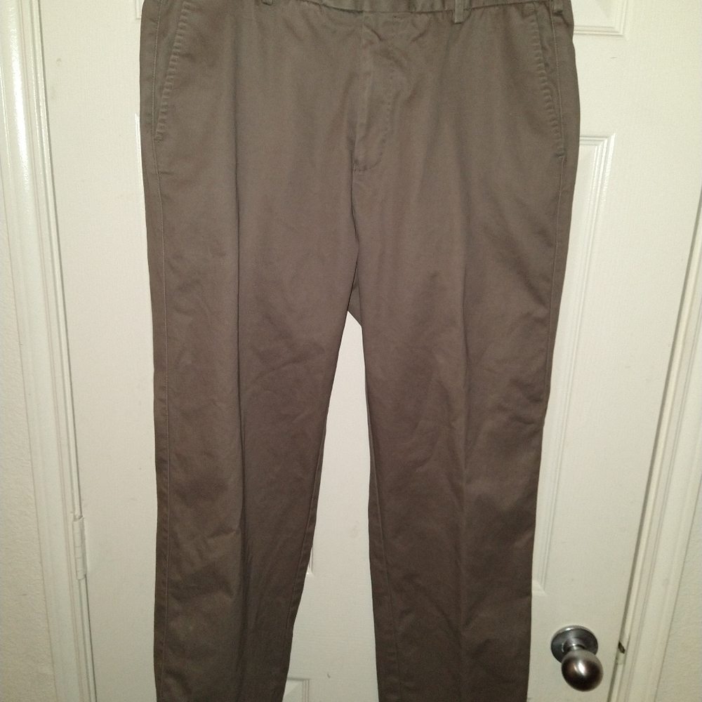 Peter Millar Brown Golf Khaki Pants Men's sz 34x28 Pima Cotton.